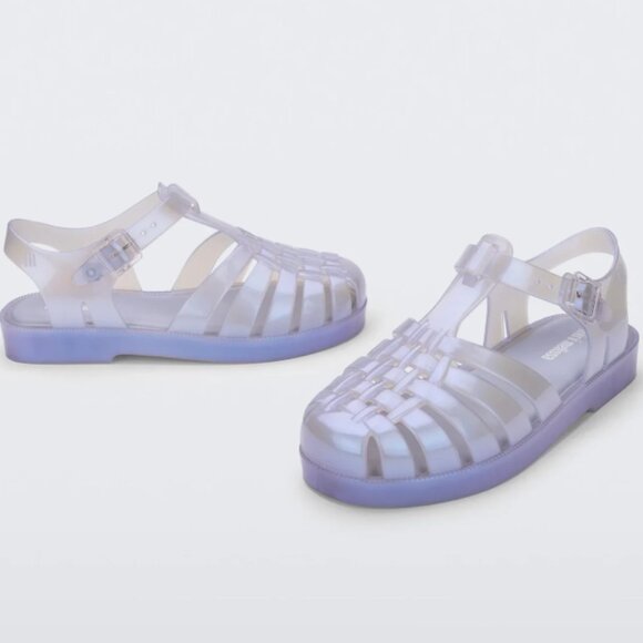 Mini Melissa Sandals – Possession – Pearly Blue - Picture 2 of 5